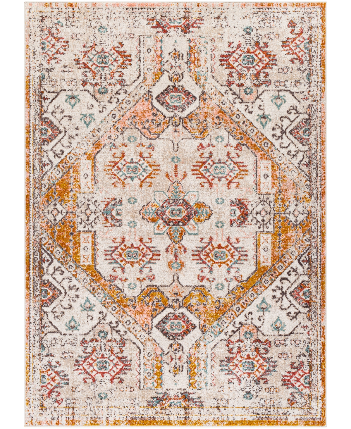 Abbie & Allie Rugs Anchor ANC2323 7'10in x 10'3in Area Rug - Maize