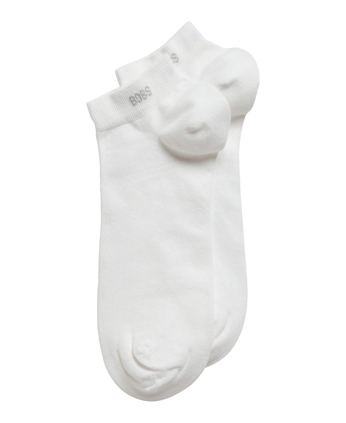 Boss Men's Ankle-Length Socks, Pack of 2 - White