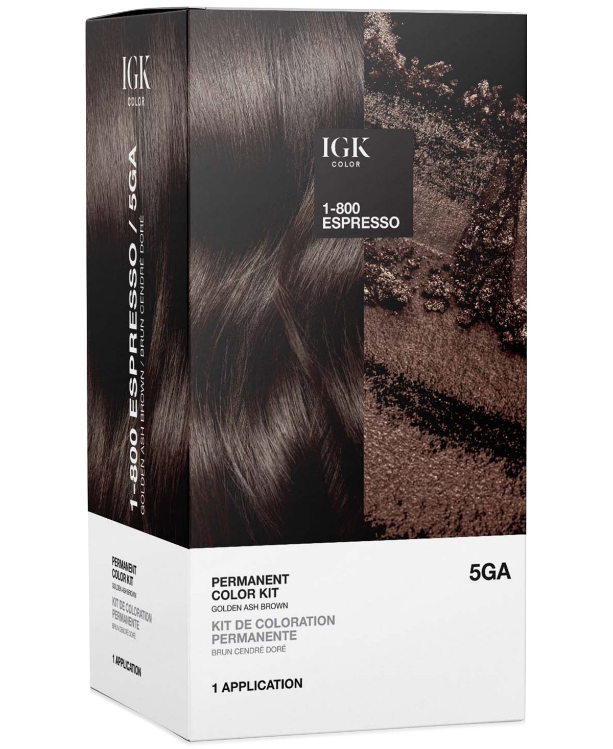 Igk Hair 6-pc. Permanent Color Set In -espresso