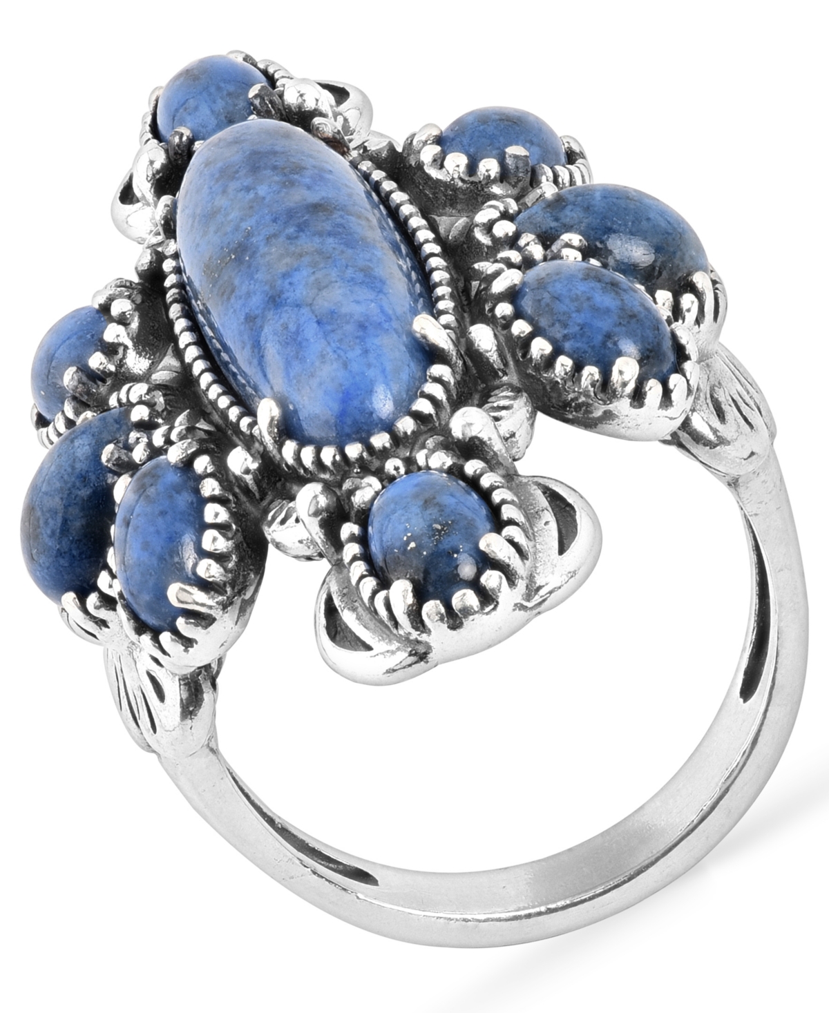American West Bold Gemstone Cluster Ring