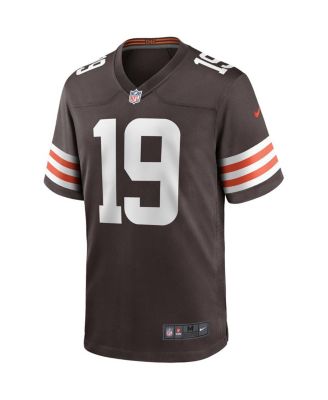 Men's Bernie Kosar Brown Cleveland Browns Game Retired Player Jersey
