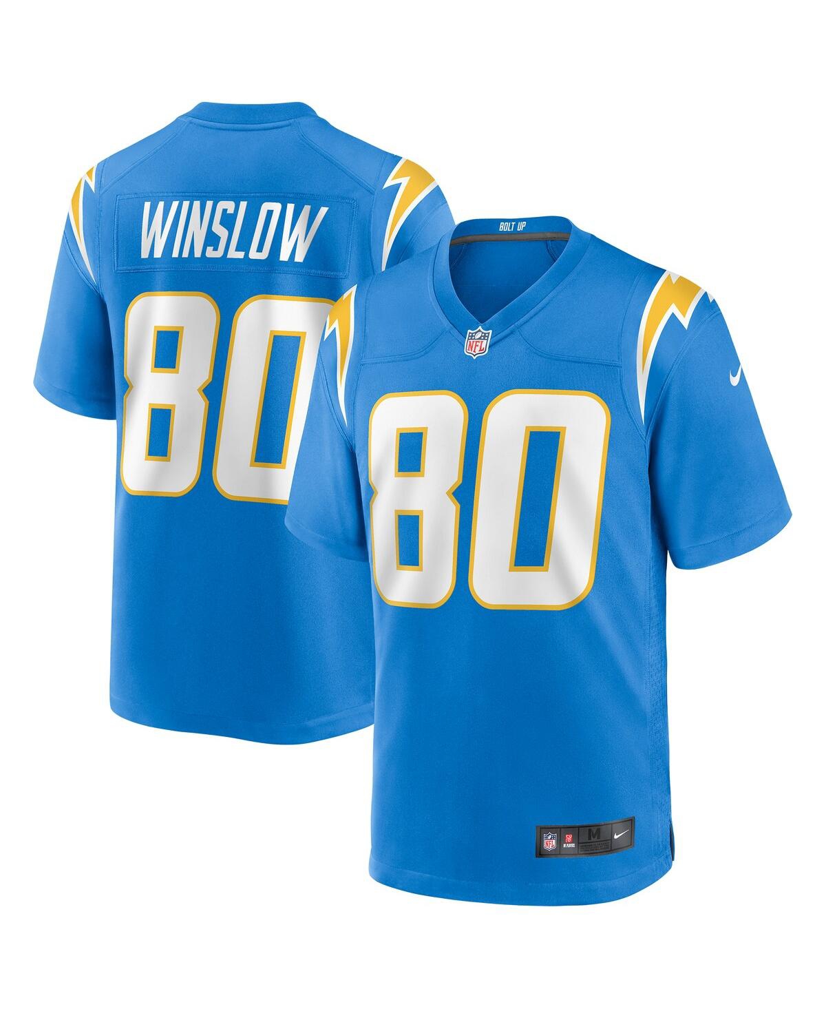 Men's Nike Kellen WinslowLos Angeles Chargers Game Retired Player Jersey - Powder Blue