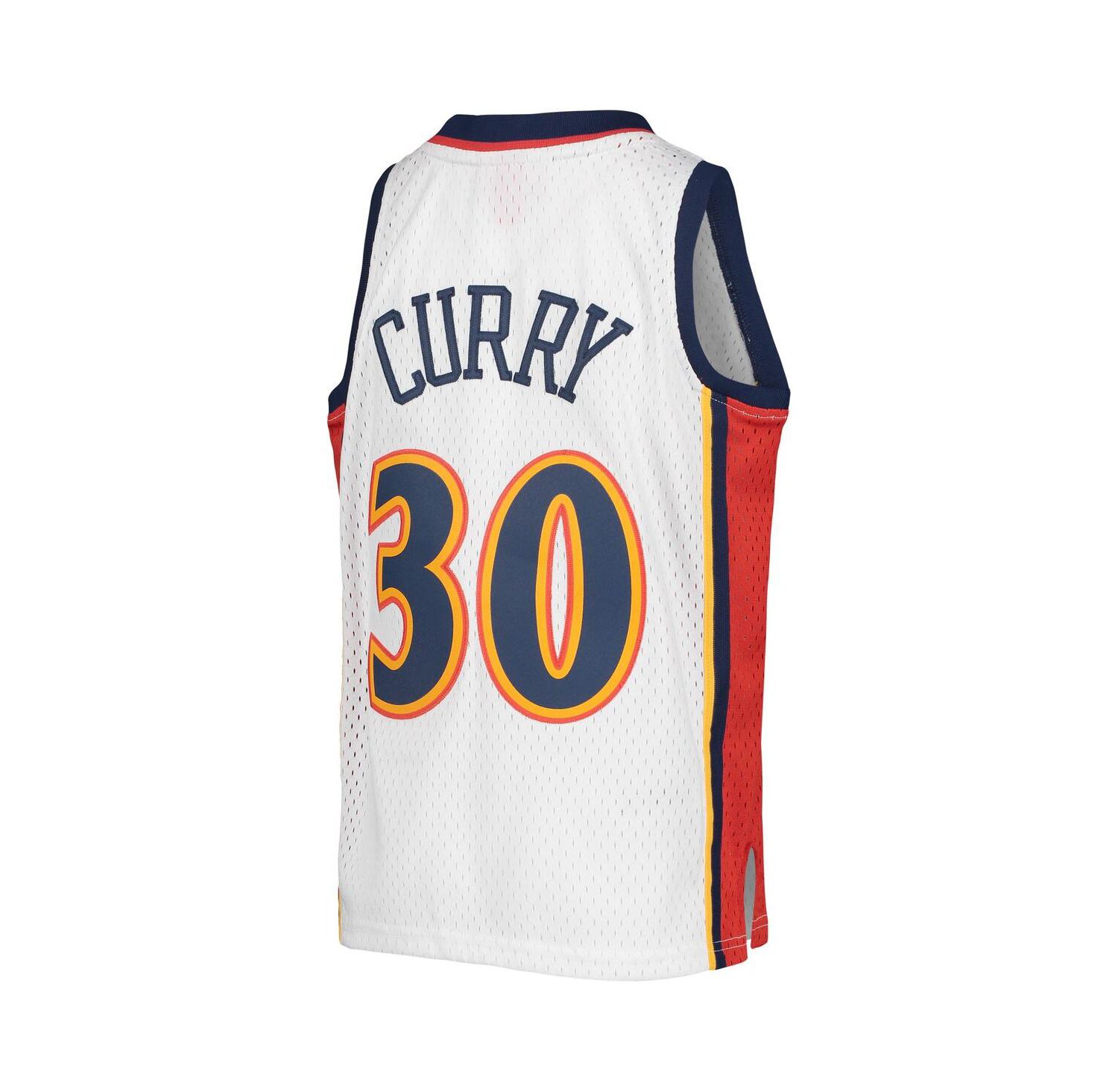 Big Boys Stephen Curry White Golden State Warriors 2009-10 Hardwood Classics Swingman Jersey