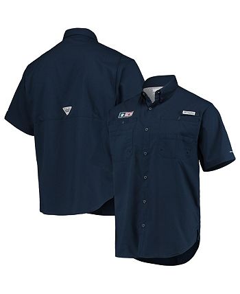 Columbia men's houston astros navy best sale tamiami performance short sleeve shirt