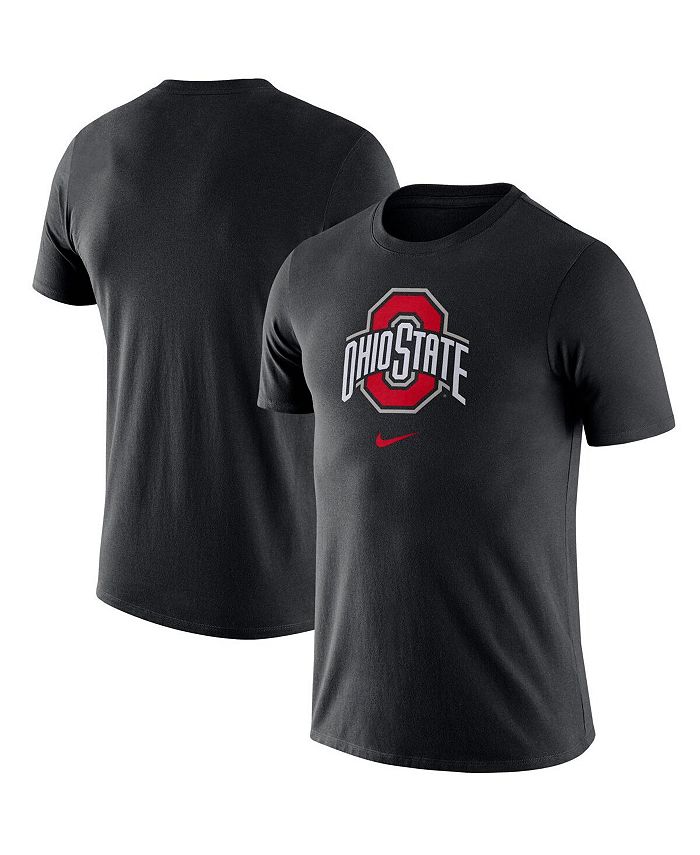 Nike Men's Black Ohio State Buckeyes Essential Logo T-shirt - Macy's