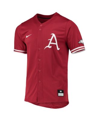 Men's Cardinal Arkansas Razorbacks Replica Baseball Jersey