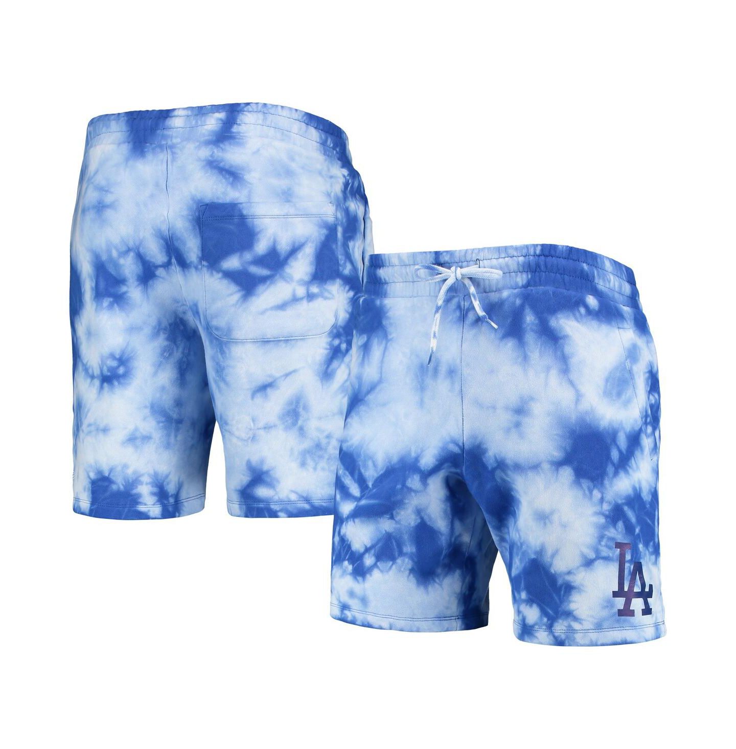 Мужские шорты New Era Royal Los Angeles Dodgers Team Dye — фото 1