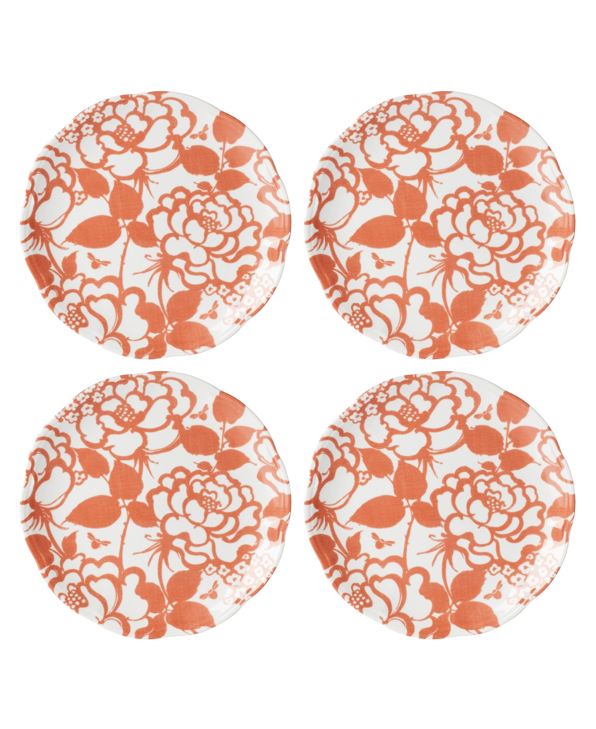 Lenox Butterfly Meadow Cottage Accent Plate Set, Set of 4