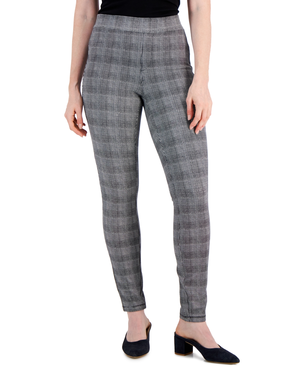 Style & Co Plus Size Pull-On Ponté Knit Pants, Created for Macy's - Macy's
