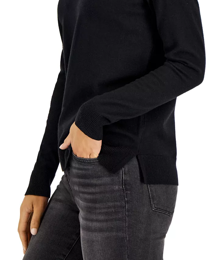 Petite Crew-Neck Sweater - thumbnail 3