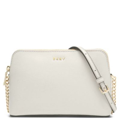 dkny leather bryant dome crossbody