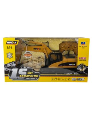 Mag-Genius Die Cast 15 Channel RC Fully Functional Excavator Toy