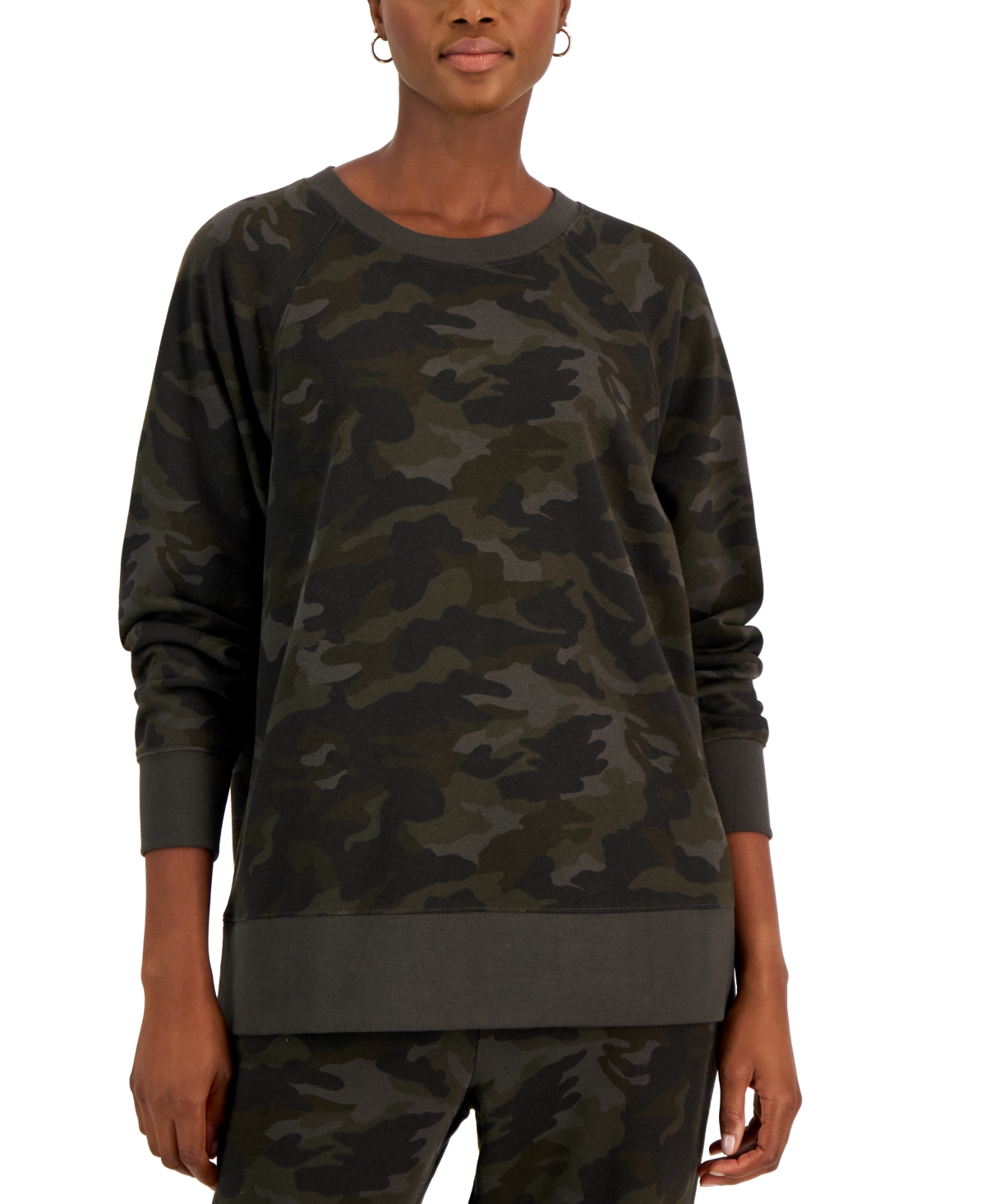  Style & Co Women's Fleece Sweatshirt, Created for Macy's