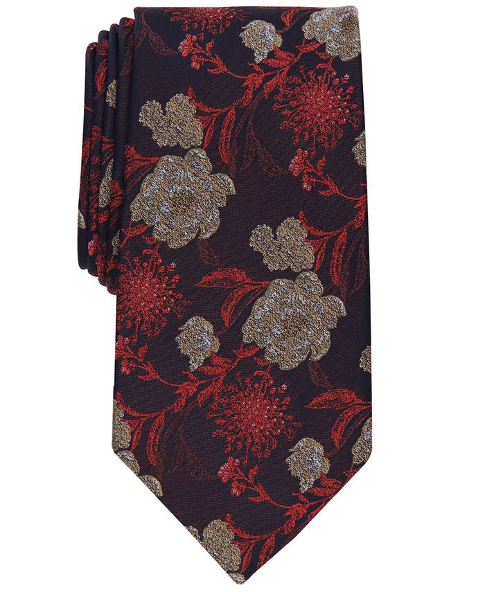 Tayion Collection Men's Emery Floral Tie Macy's
