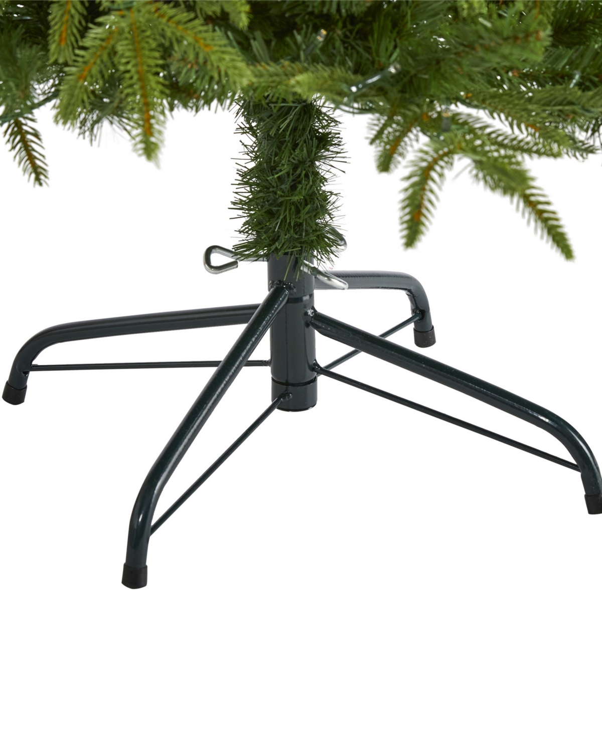 Colorado Mountain Fir Natural Look Artificial Christmas Tree with Lights,