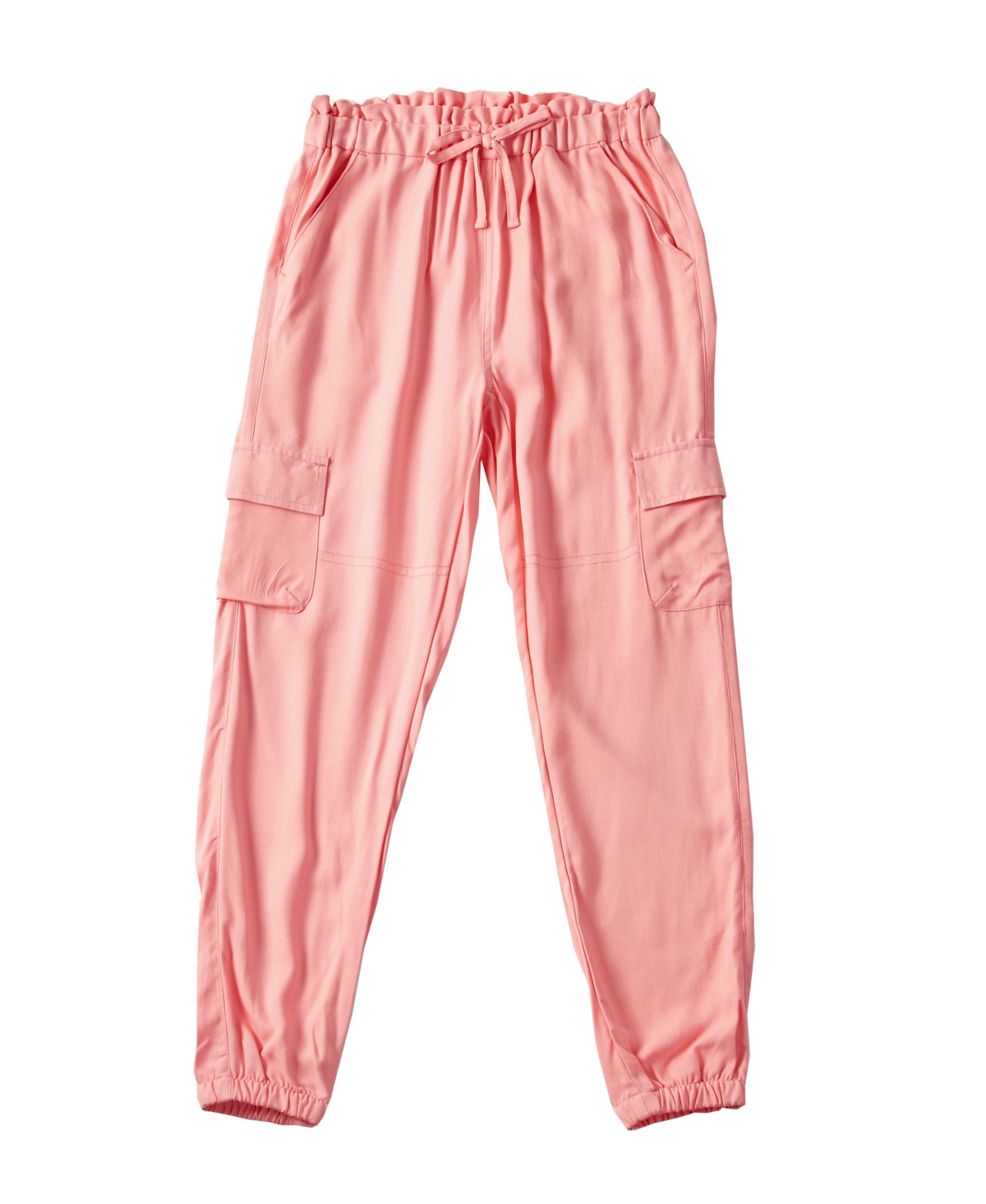 Epic Threads Kids' Big Girls Cargo Joggers, Created For Macy's In Coral 