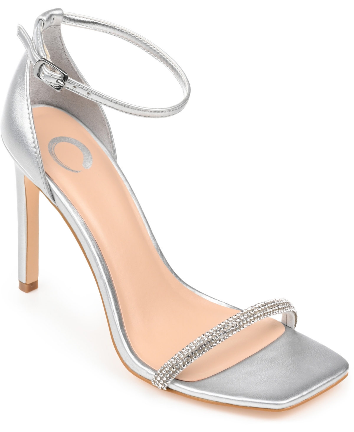 Women's Zoya Rhinestone Stilettos - Silver
