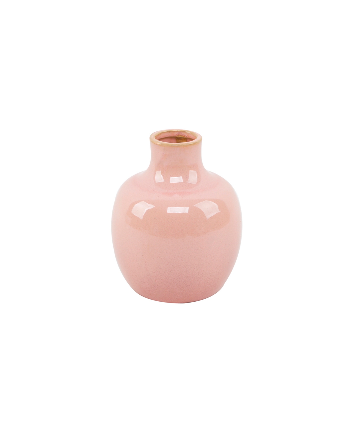 Ceramic Bud Planter Vase, 4.875" - Pink