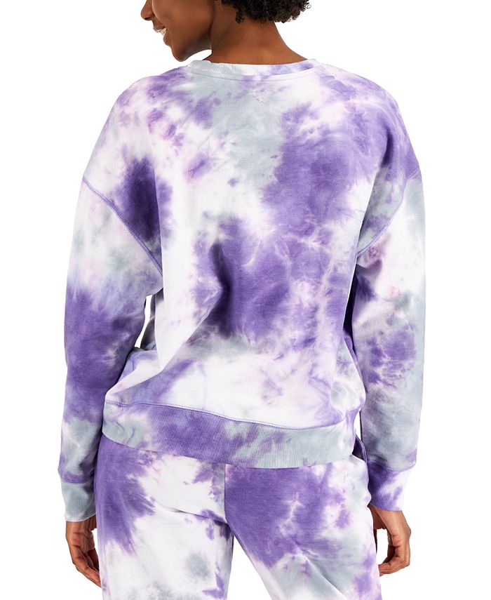 Butterfly tie dye sweatshirt clearance