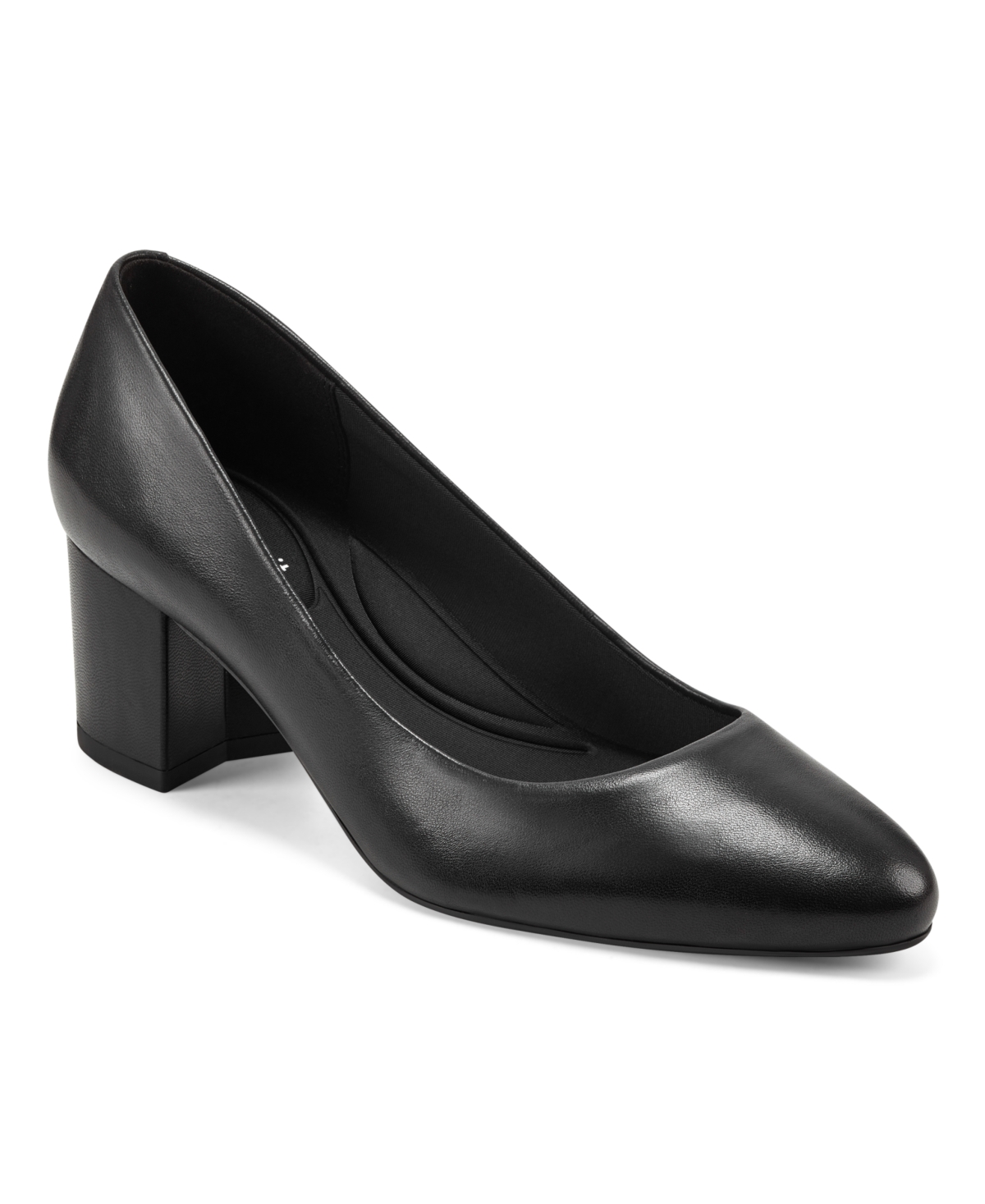Women's Eflex Cosma Slip-on Block Heel Dress Pumps - Medium Natural Patent Leather