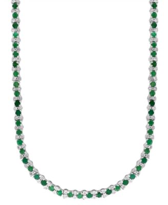 macys effy emerald necklace