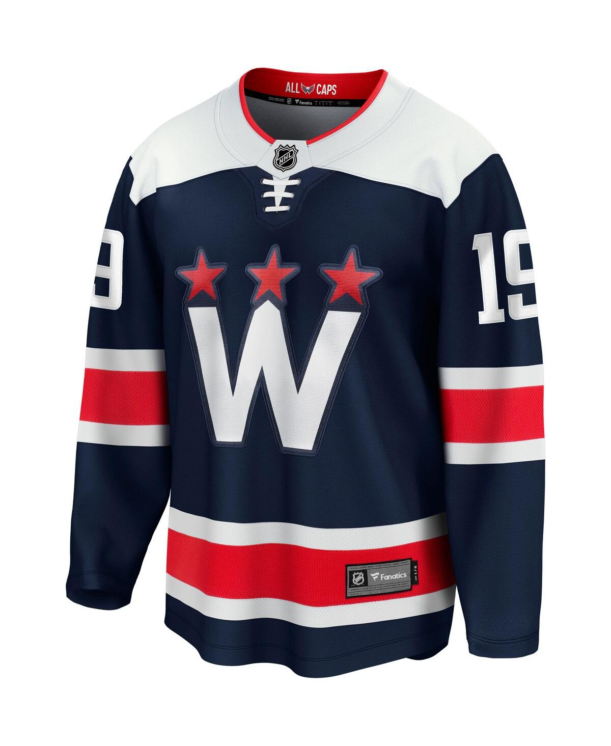 Men's Fanatics Nicklas BackstromWashington Capitals Alternate 2020/21 Premier Breakaway Player Jersey - Navy