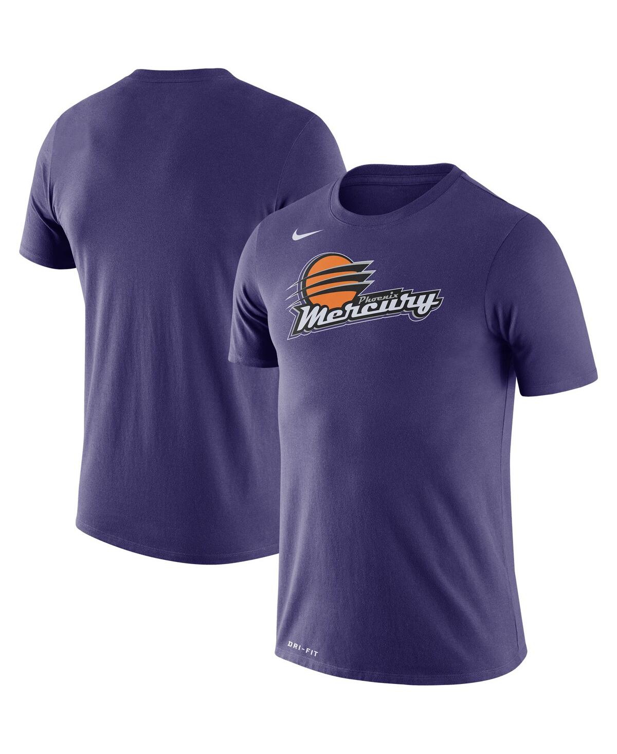 Shop Nike Women's  Purple Phoenix Mercury Logo Performance T-shirt