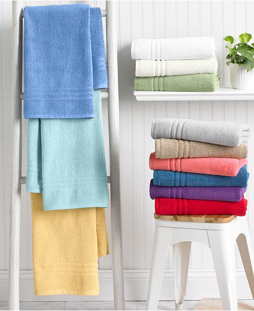 Martha Stewart Collection CLOSEOUT! Quick Dry Bath Towel Collection