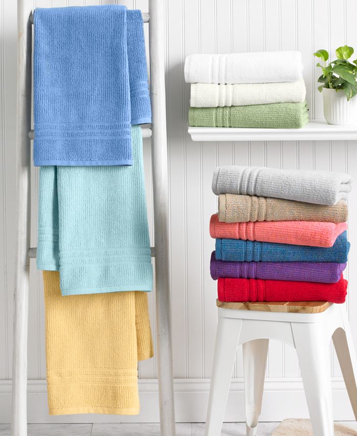 Martha Stewart Collection Spa 100 Cotton Mix Match Towels Created For Macys  - ShopStyle