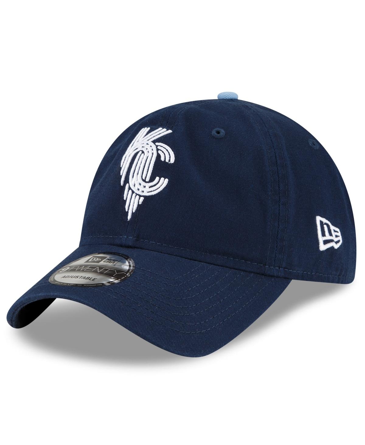 Men's New EraKansas City Royals City Connect 9TWENTY Adjustable Hat - Navy