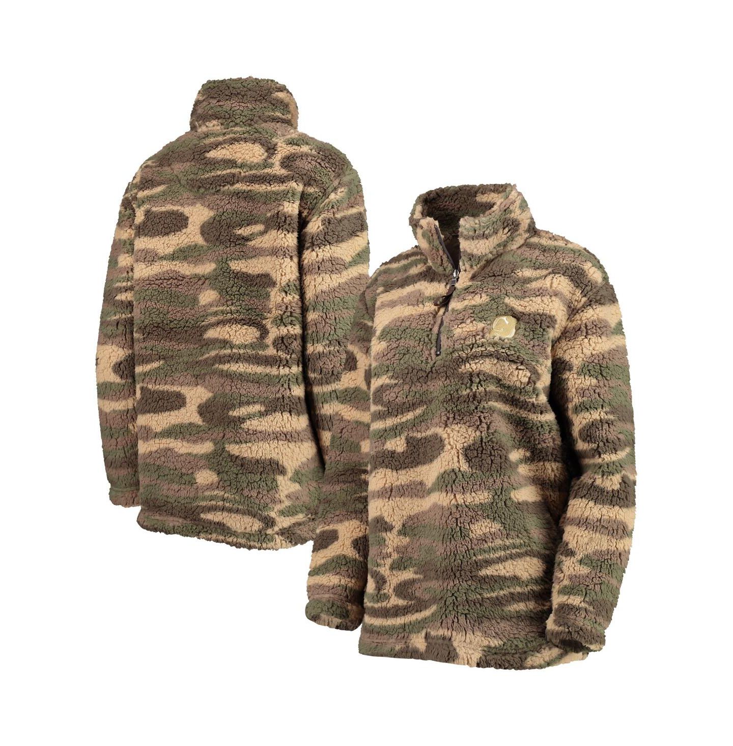 Женская куртка G-III Sports by Carl Banks Camo New Jersey Devils Sherpa Quarter-Zip — фото 5