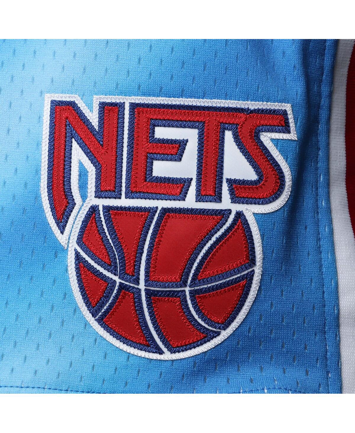 Mitchell & Ness Men's  Blue New Jersey Nets 1990/91 Hardwood Classics Authentic Shorts In Blue