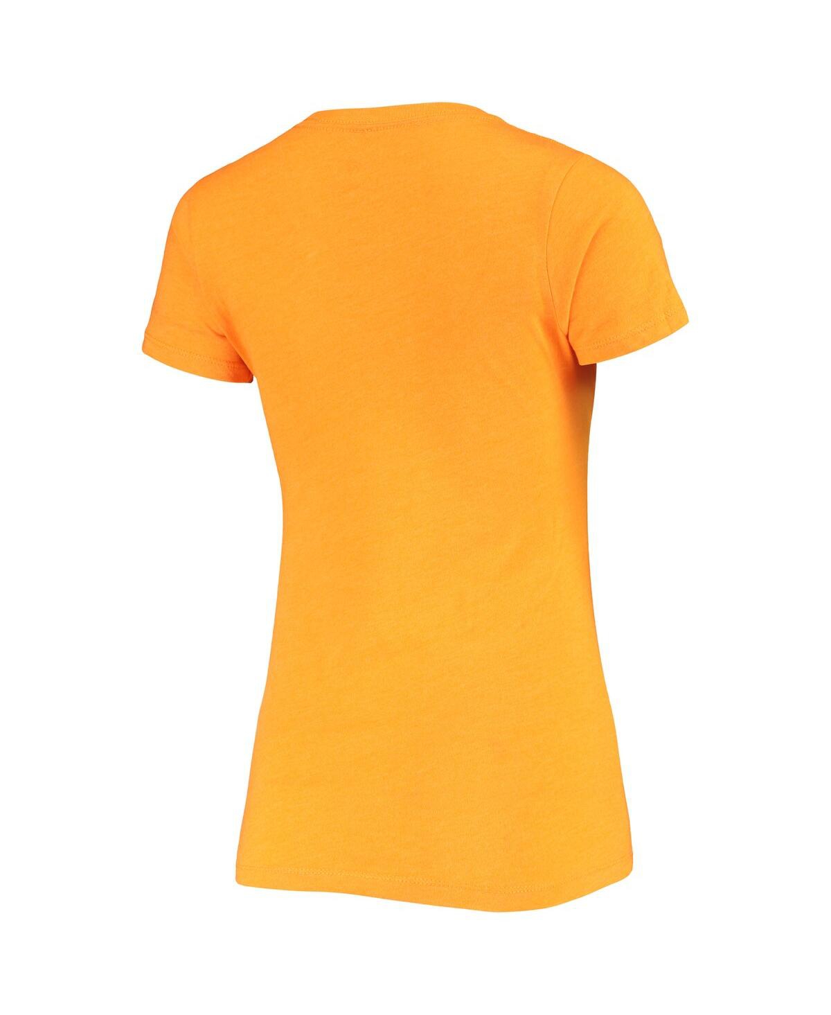 Shop Sportiqe Women's  Heathered Orange Phoenix Suns Rally The Valley Davis T-shirt
