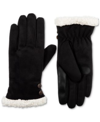 Isotoner Signature - Women's Recycled Microsuede Water Repellent Gloves