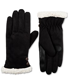 Women's Recycled Microsuede Water Repellent Gloves
