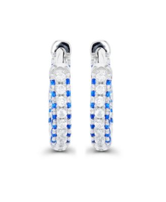 Hoop Earrings in Sterling Silver