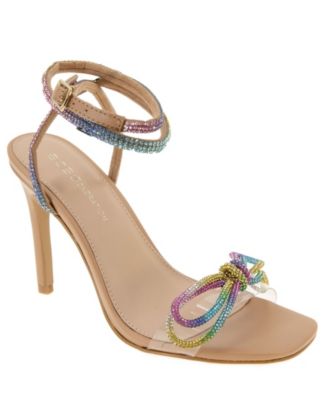 BCBGeneration Women's Ilara Crystal Bow Sandal - Macy's