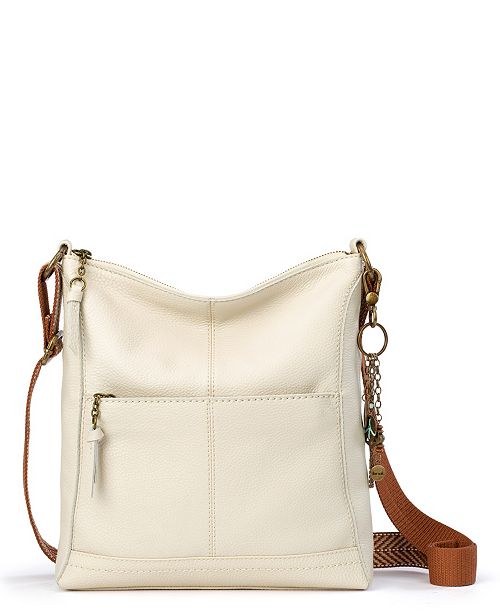 alfani The Sak Women's Lucia Leather Crossbody Bag Women's Fashion Shoes & Accessories