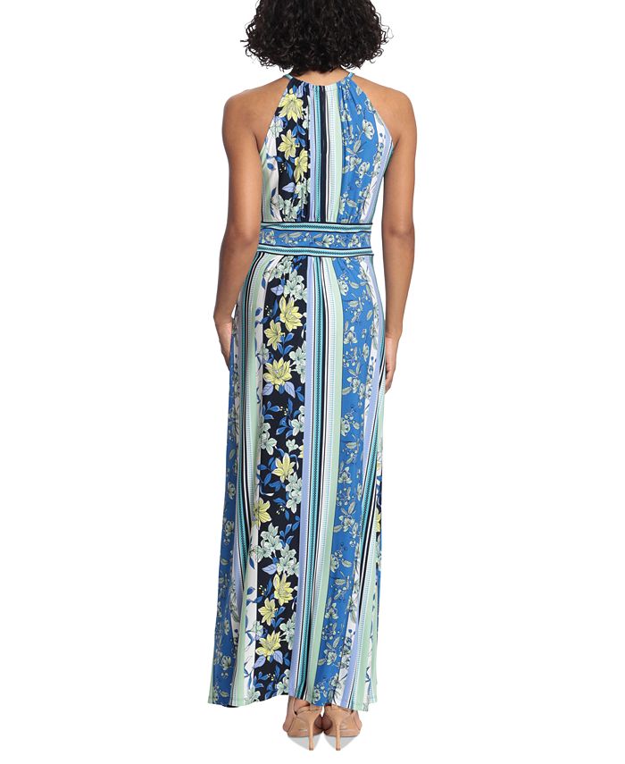 fitted lace wedding dress Amazon.com: London Times Women's Dresses Halter Neckline Signature Morris  Maxi Dress Vacation Occasion Event Guest of, Linear Floral main image 1