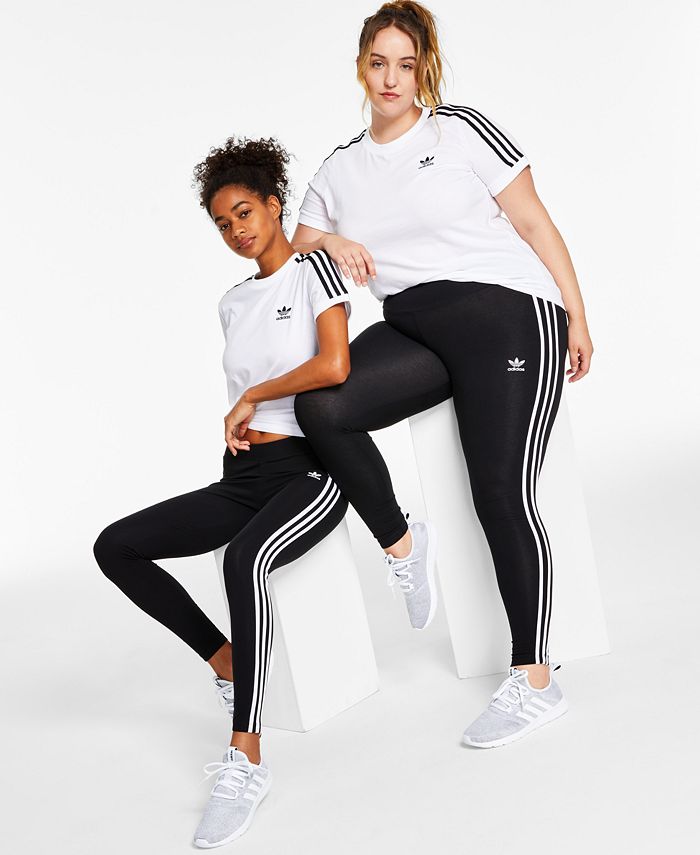 adidas Women's Classic 3-Stripes Tights, XS-4X & Reviews - Activewear -  Women - Macy's