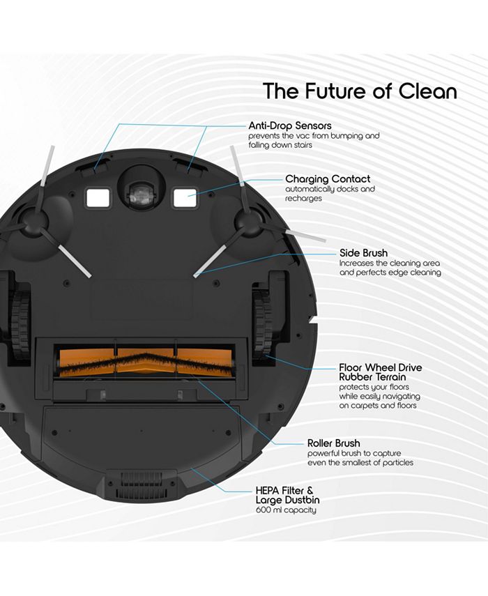 Tzumi ionvac SmartClean V4SelfEmptying Robot Vacuum with Smart Path