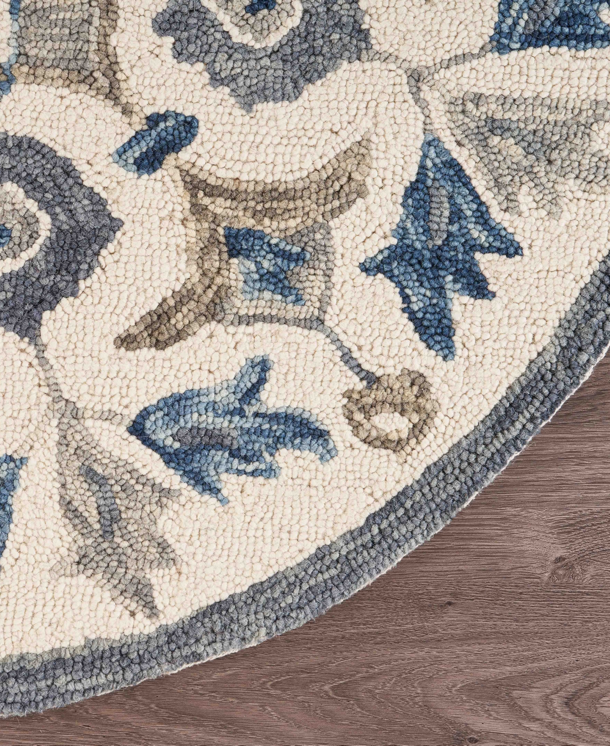 Lr Home Radiance Rdc-090 4' x 4' Round Area Rug