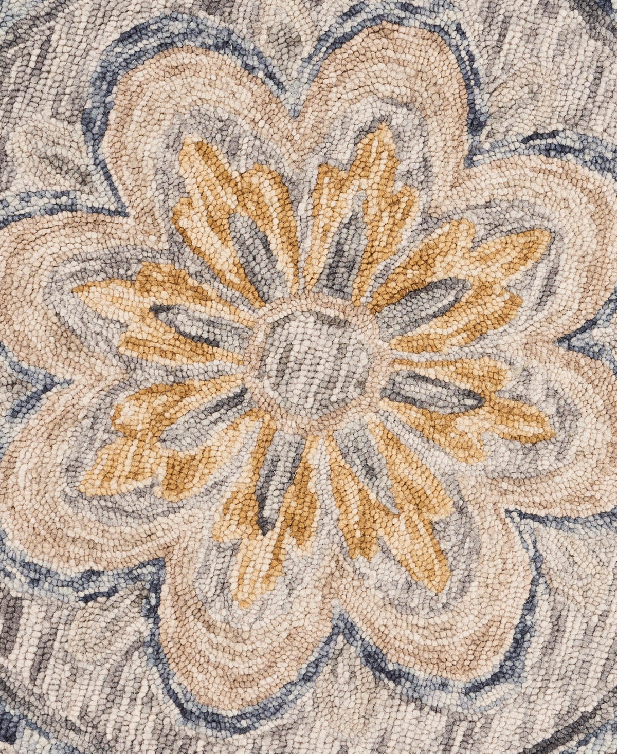 Lr Home Radiance Rdc-092 4' x 4' Round Area Rug