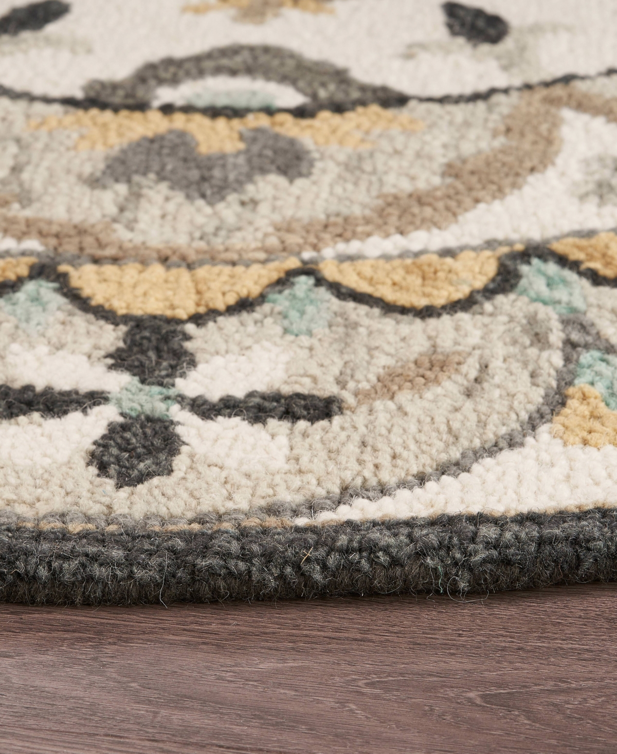 Lr Home Radiance Rdc-100 4' x 4' Round Area Rug