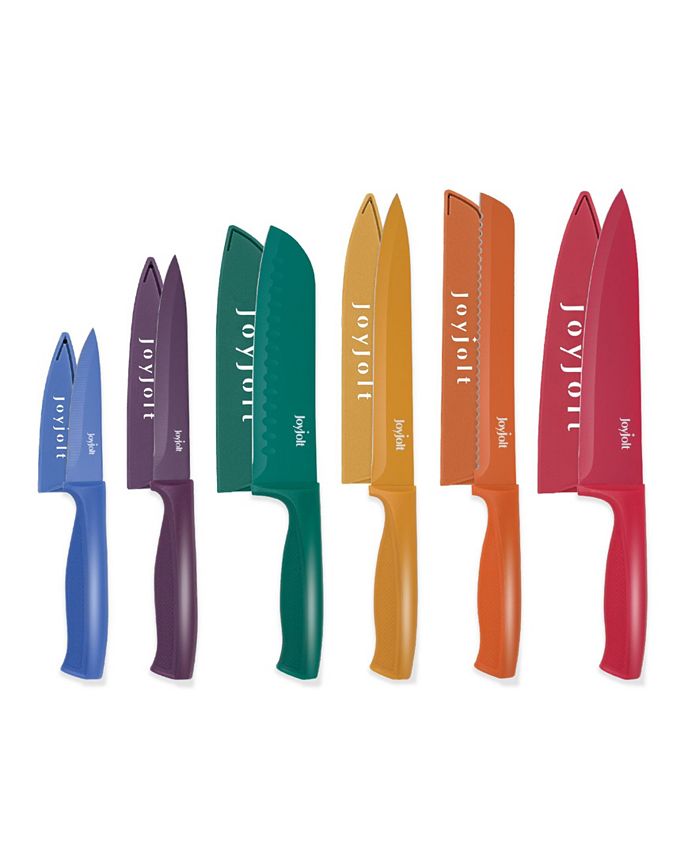 JoyJolt Multi Purpose Kitchen Knife Set, 6 Piece Macy's