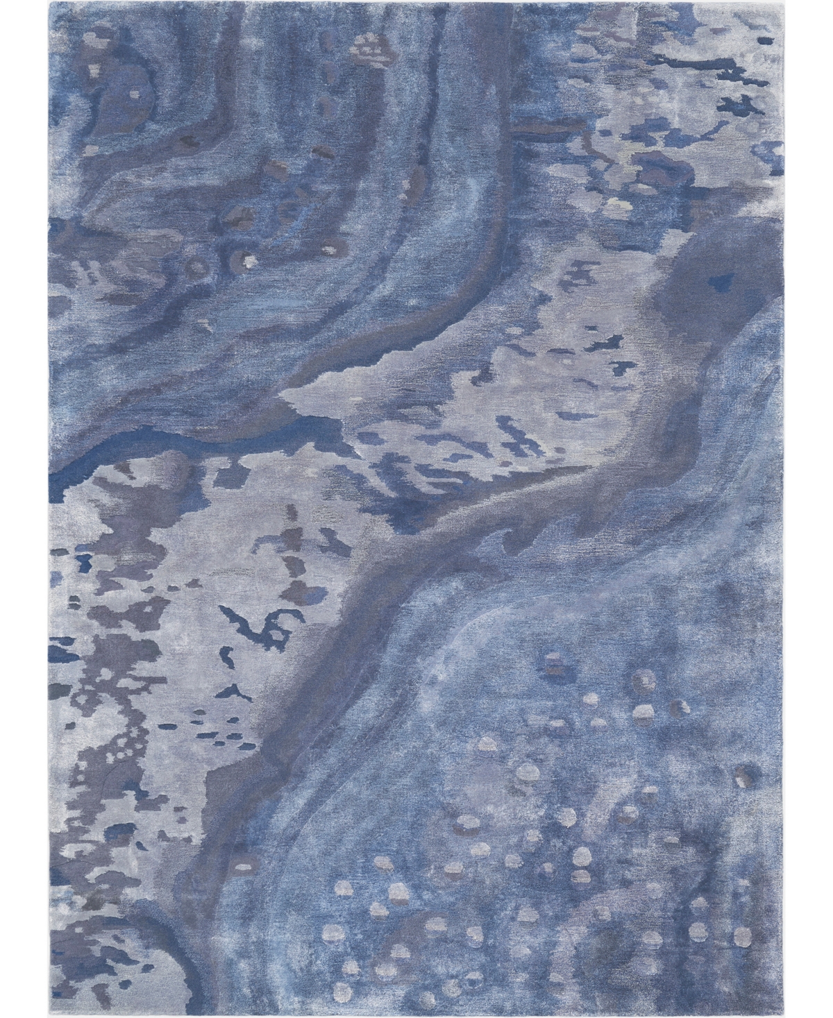 Nourison Home Prismatic PRS05 5'6in x 7'5in Area Rug - Blue