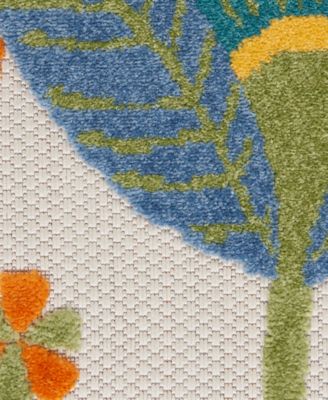 Aloha ALH25 2'8" x 4' Outdoor Area Rug