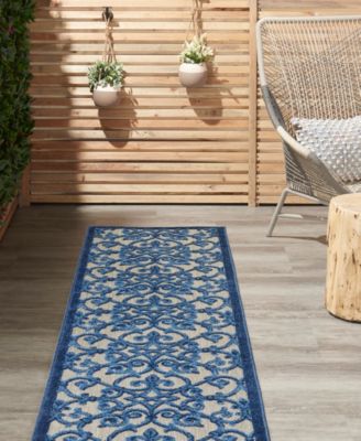 Aloha ALH21 2' x 6' Runner Rug