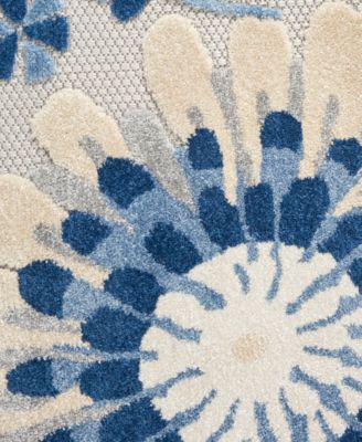 Aloha ALH25 5'3" x 5'3" Round Outdoor Area Rug