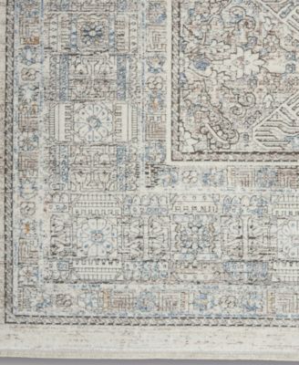Nourison Home Starry Nights Stn02 Area Rug In Gray